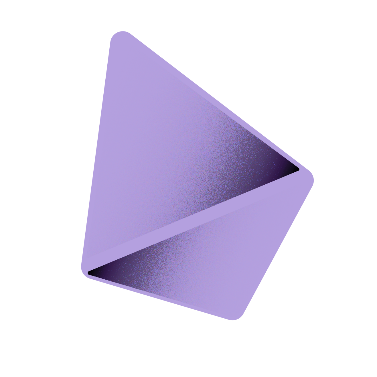 large 3D rhombus